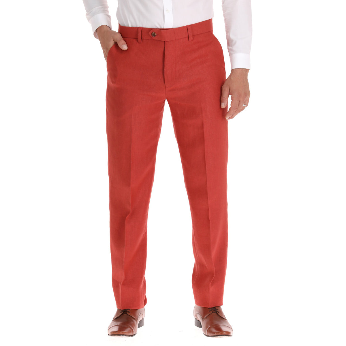 Pantalón de lino 100% para hombre (shedron) - foto 22